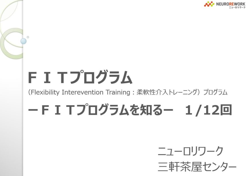 FITプログラム