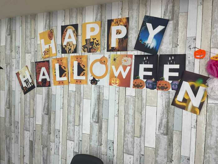 ハロウィン飾りつけ1