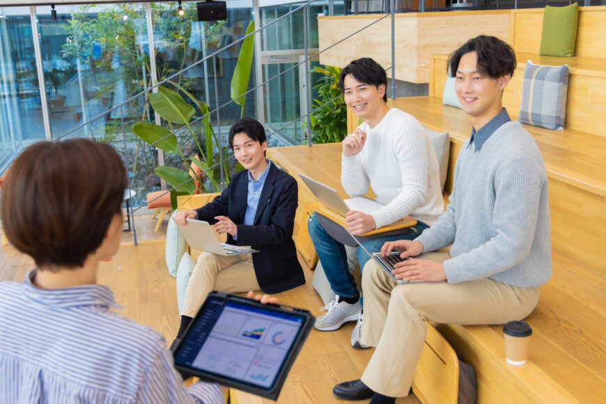 プログラムを受ける男性